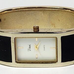 Gold and Black Women's Watch